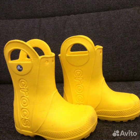 Резиновые сапоги crocs 34-35