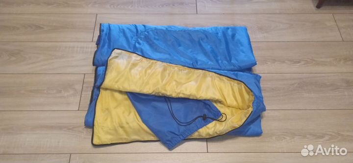 Спальный мешок 180x152 (76x2)см спальник с чехлом