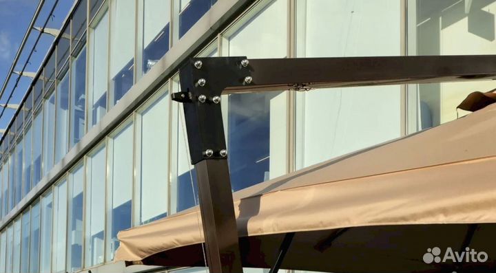 Усиленные уличные зонты для кафе от производителя