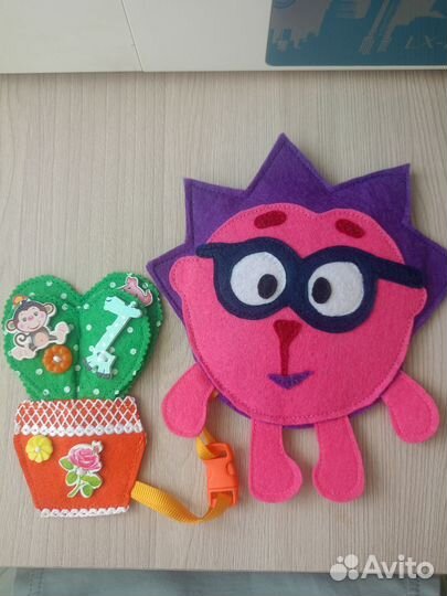 Игрушки.Фетровые искалочки, погремушки