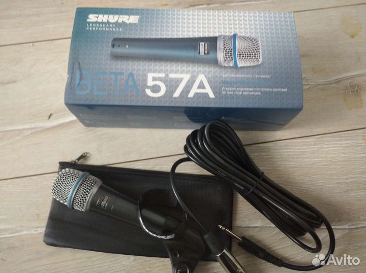 Инструментальный микрофон shure beta 57A