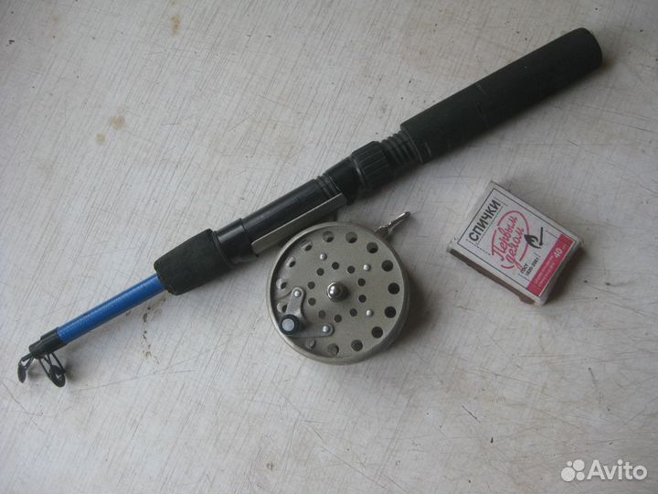 Бортовая или зимняя удочка телескопическая