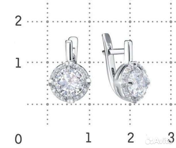 Серьги Серебро 925