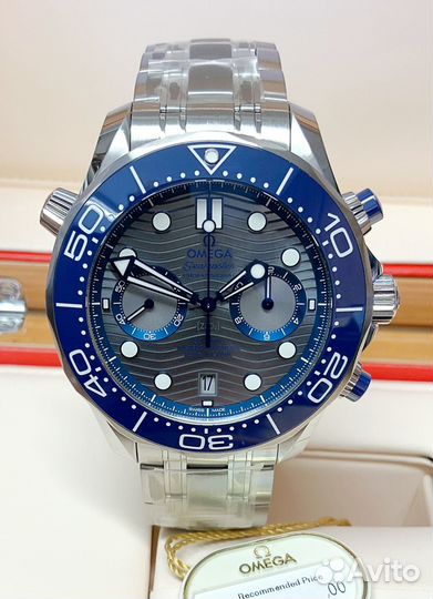 Часы Omega Seamaster Diver Chronograph 44mm (NEW)