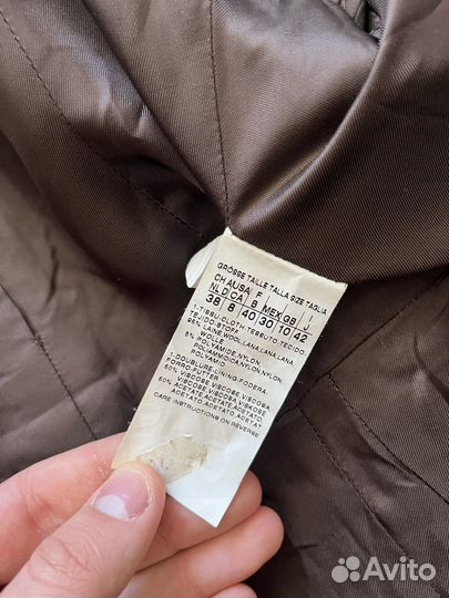 Пальто женское max mara оригинал твид