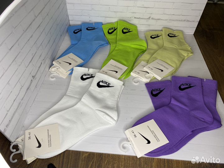 Носки nike высокие женские