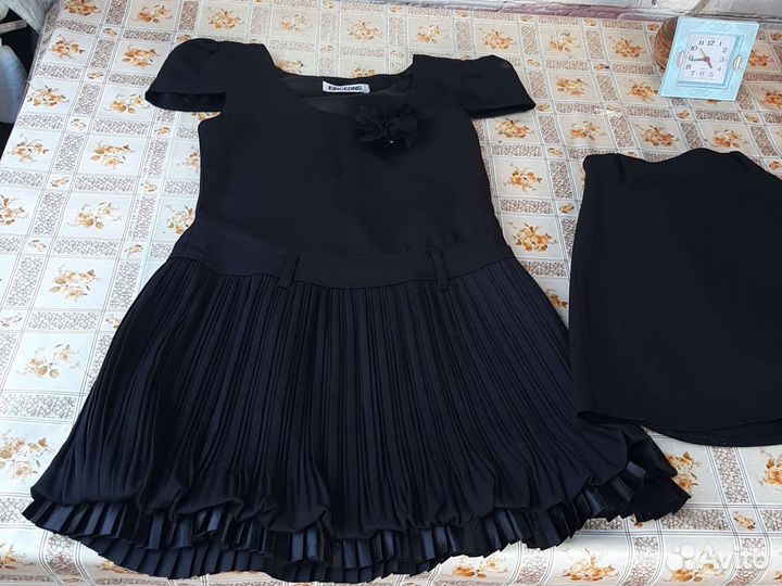 Школьная форма для девочки пакетом 128см