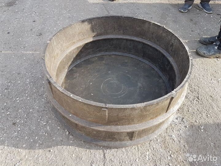 Колодцы полимерпесчаные, кольца, люки