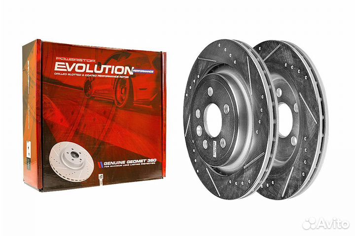 Задний тормозной диск Volvo 302x22 PowerStop