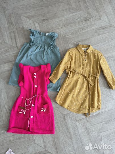 Детские вещи пакетом на девочку