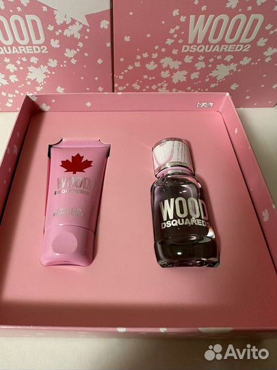 Dsquared2 набор женский wood парфюмерия