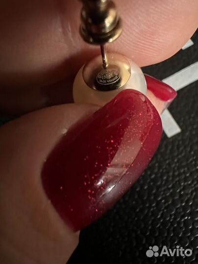 Серьги Chanel