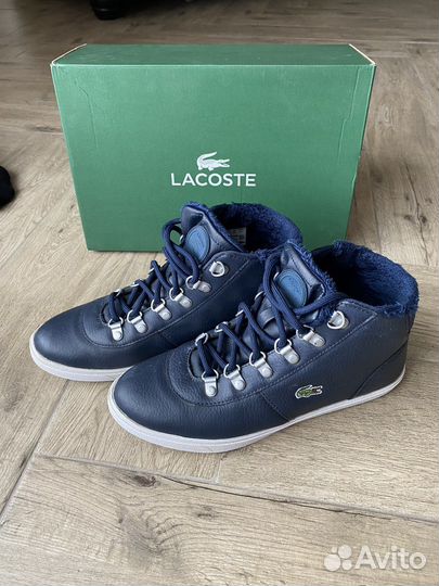 Кроссовки зимние lacoste