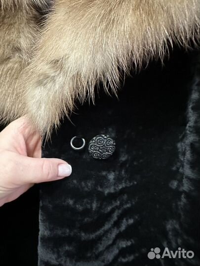 Шуба мутоновая