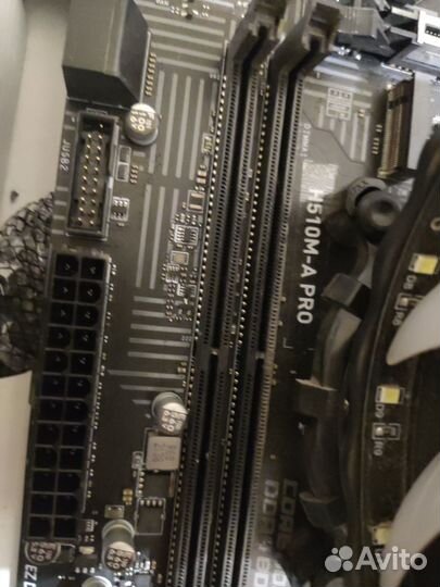 Процессор+ материнка, i310100f MSI H510M-A pro