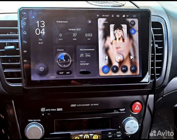 Legacy outback Subaru Android магнитола teyes