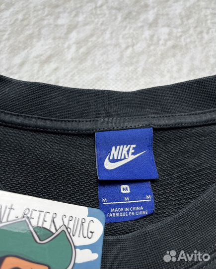 Кроп топ свитшот Nike на утяжках (vintage casuals)