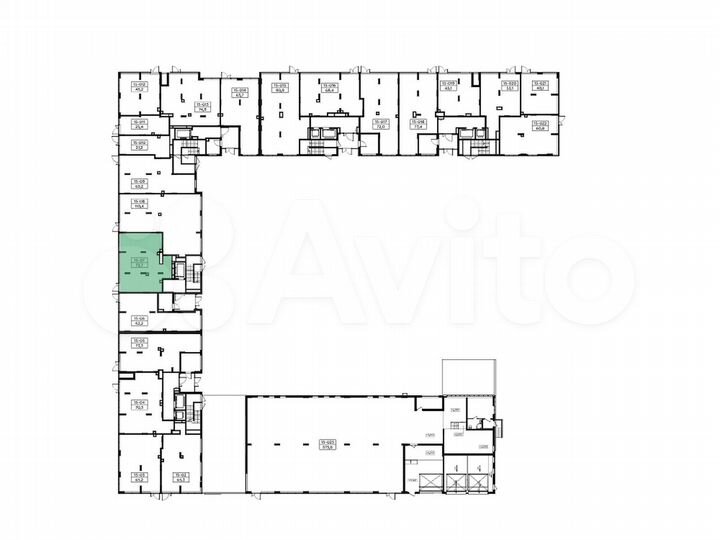 Сдам торговое помещение, 74.4 м²