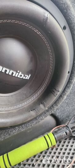 Сабвуфер и короб stels