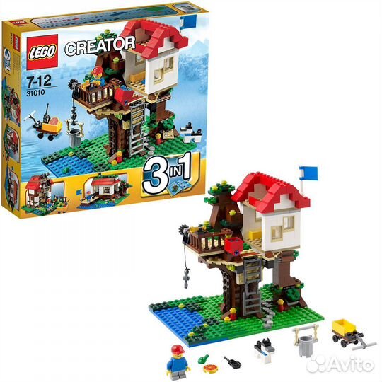 Lego Creator 31010 Дом на дереве 3 в 1
