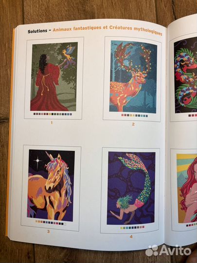 Раскраска по номерам Hachette Ашет