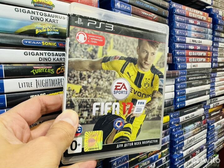 Fifa 17 ps3 диск