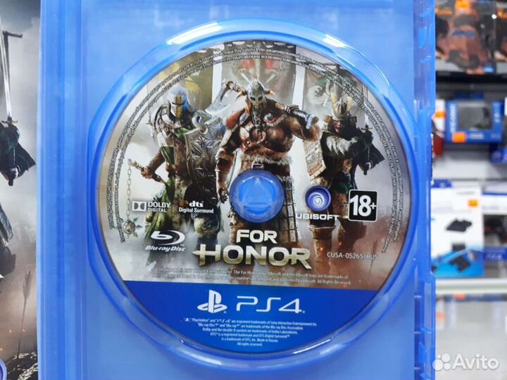 For Honor PS4 бу русская обложка