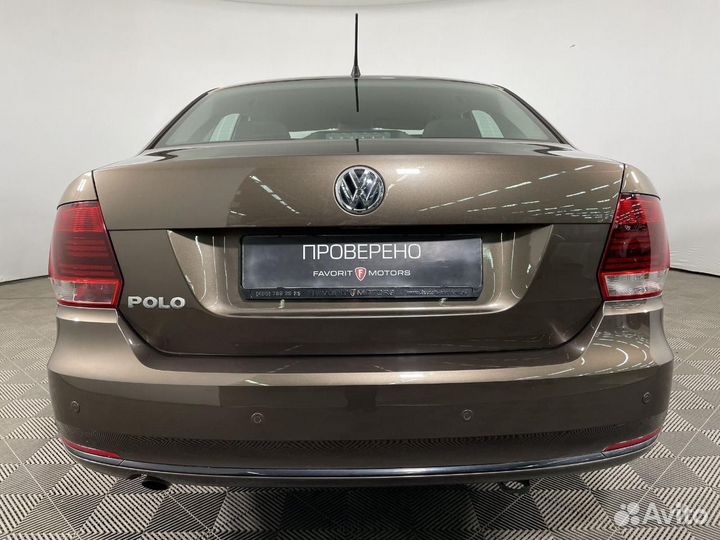 Volkswagen Polo 1.6 AT, 2016, 65 178 км