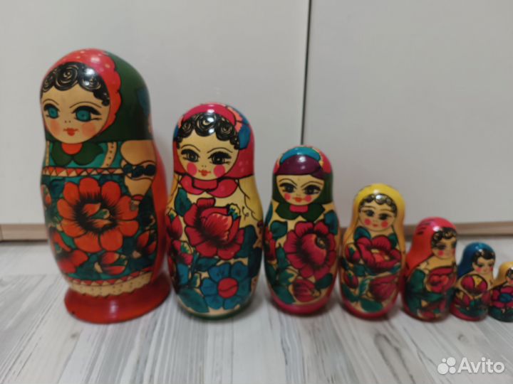 Матрешка СССР 10 в 1