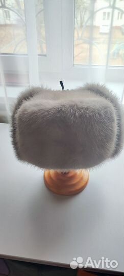 Норковая шапка мужская 58 размер