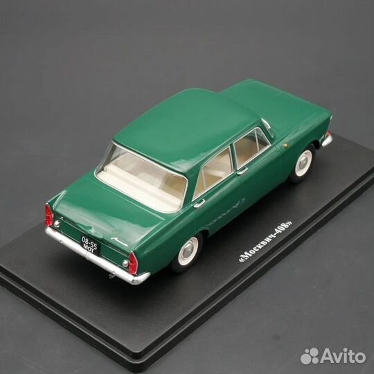 Легендарные советские автомобили Москвич 408 1/24