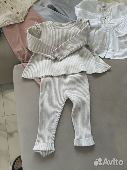 Вещи пакетом zara hm на девочку 86