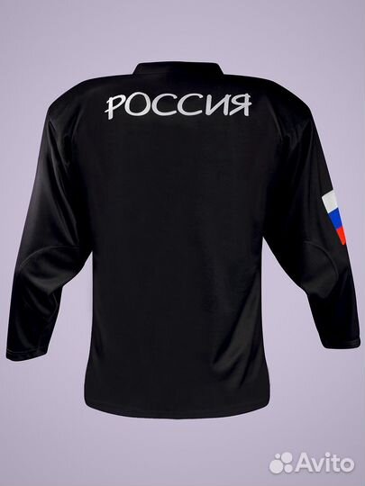 Хоккейная майка тренировочная - цвет: черный