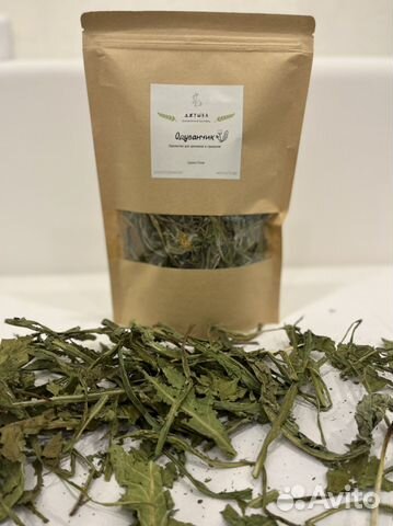 Сушеные листья одуванчика