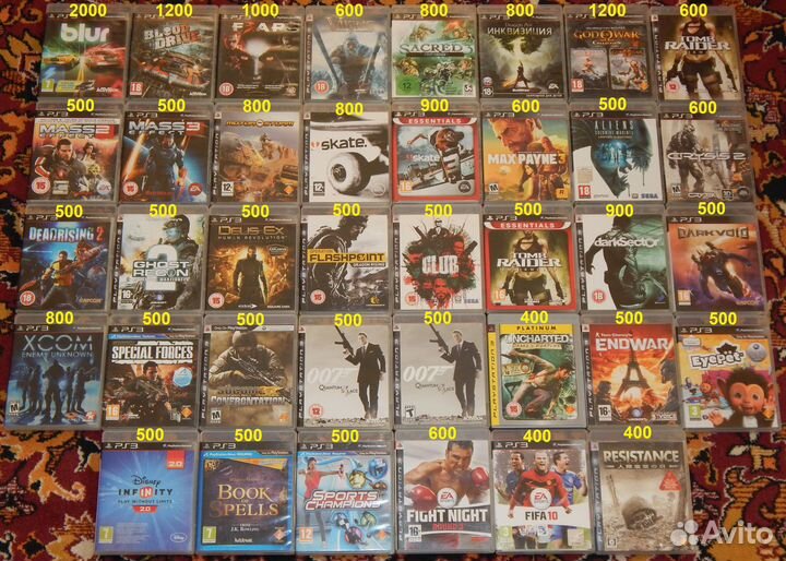 Игры для Playstation 3 Playstation 4