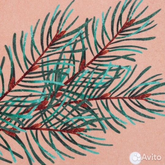 Комплект штор д/кухни с подхватами Этель Fir branc