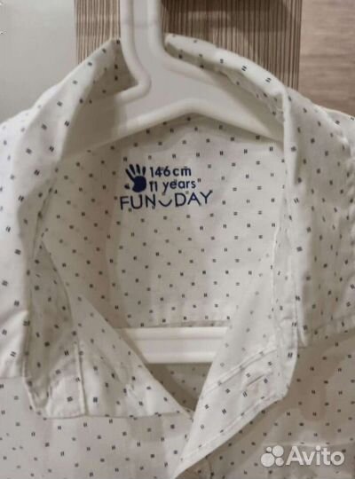 Рубашка школьная