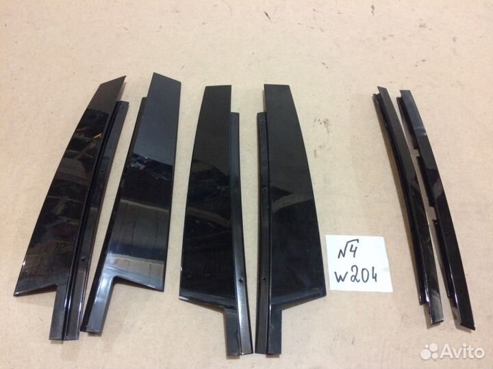 Накладки дверей наружние Mercedes C-class W204