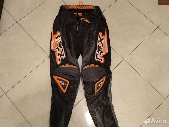 Мотоштаны fox и мотоботы