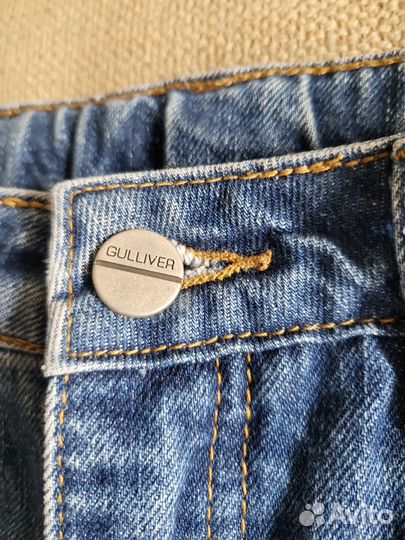 Guliver премиум джинсы, бананы, хлопок, 158-160