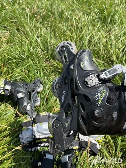 Ролики и защита детская 31-34 р-р