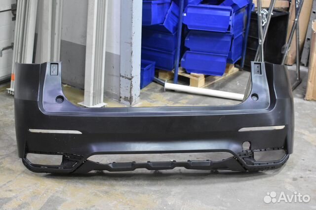 Бампер задний с разметкой под парктроник Haval F7