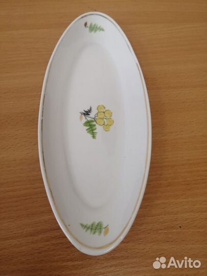 Селедочница. Дулево. Фарфор