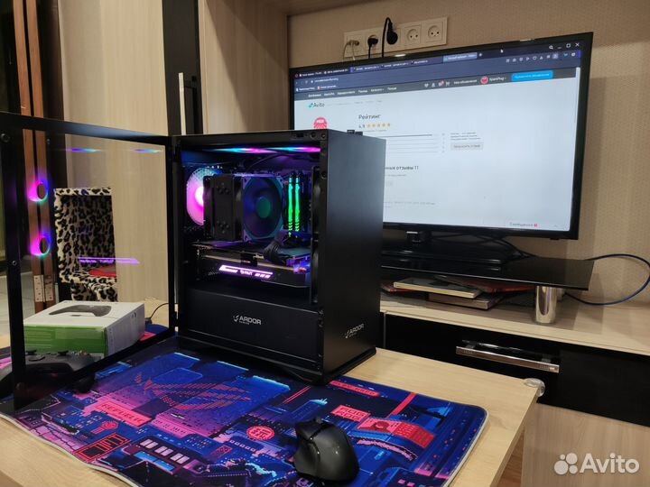 Игровой пк Razen 5 PRO 3600, GTX1080TI, 16 GB