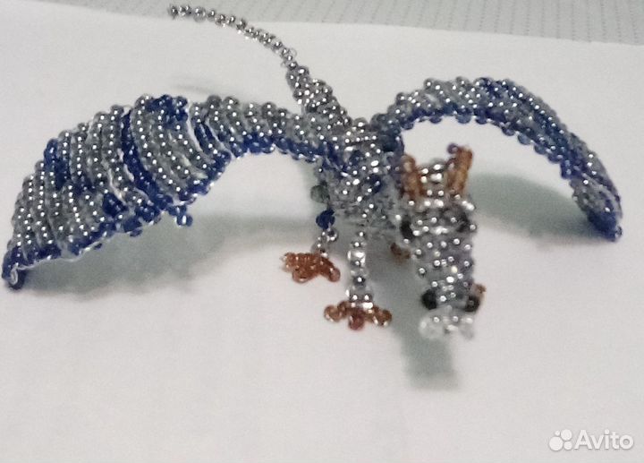 Дракончик из бисера