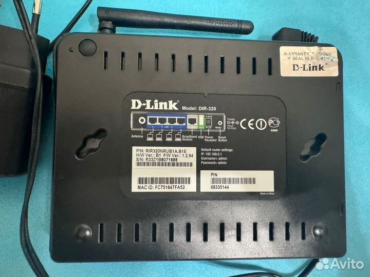 Роутер D-Link Dir-320