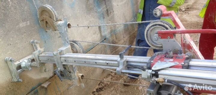 Алмазная резка проемов, плит перекрытий