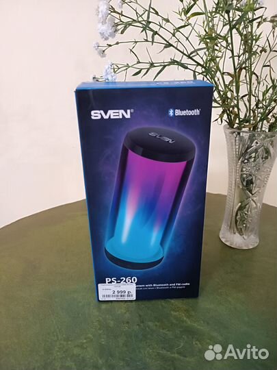 Портативная колонка sven ps-260