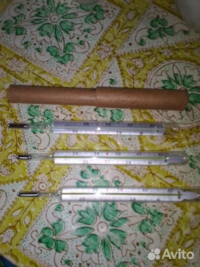 Градусник ртутный СССР