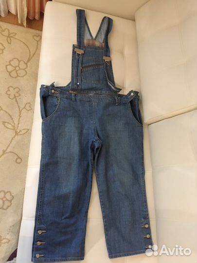 Джинсовый комбез для беременной